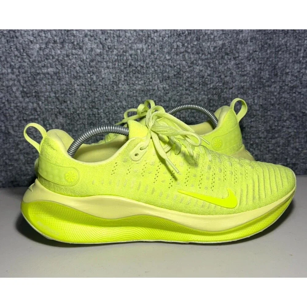 Nike Infinity RN 4 Sneakers Vibrant Volt Lace Up Road Running Shoes Mens Sz 10.5